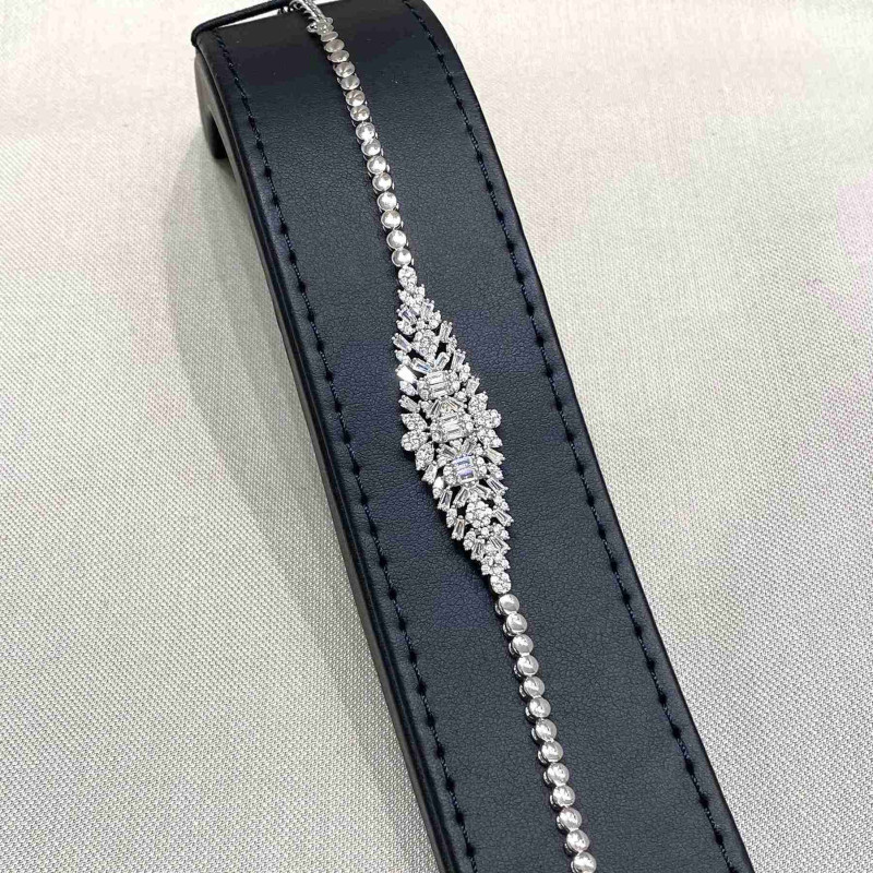 طقم فضة بدون خاتم 