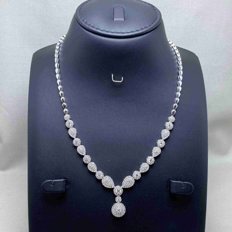 طقم فضة بدون خاتم 