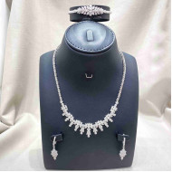 طقم فضة بدون خاتم 